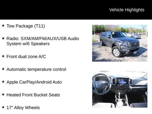 2024 Nissan Frontier SV $38K MSRP/CARPLAY/ALMOST NEW/HEATED SEATS