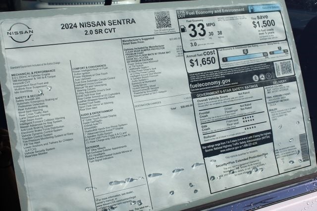 2024 Nissan Sentra SR