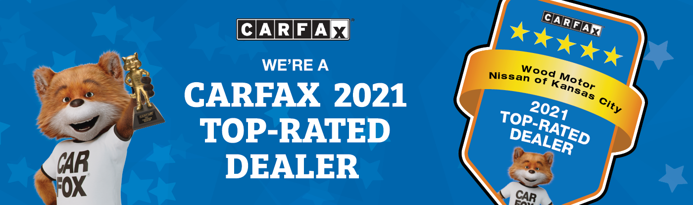 We're a Carfax 2021 Top Rated Dealer